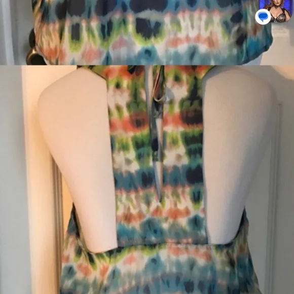 Multicolor Tie-Dye Women's Top - Picture 6 of 6